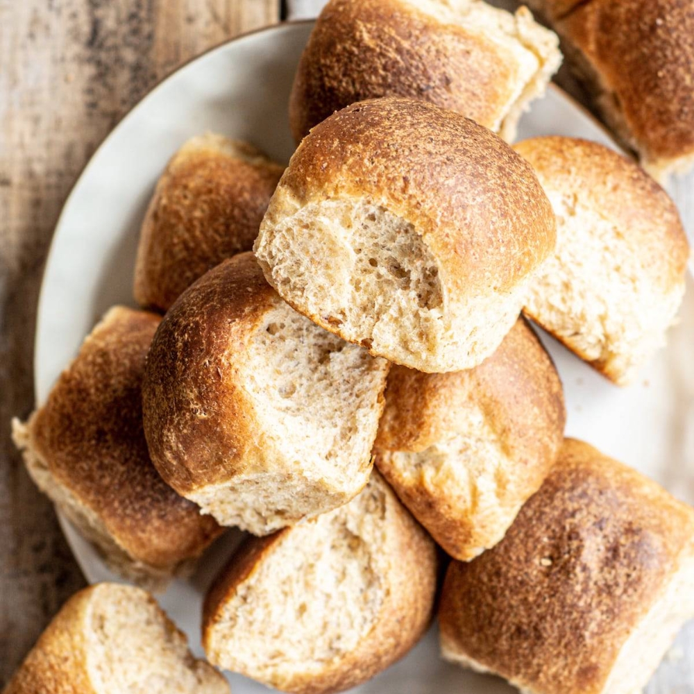 Bread Roll Cockt Brown DF 130x40gr (CAS)  [BAK005]