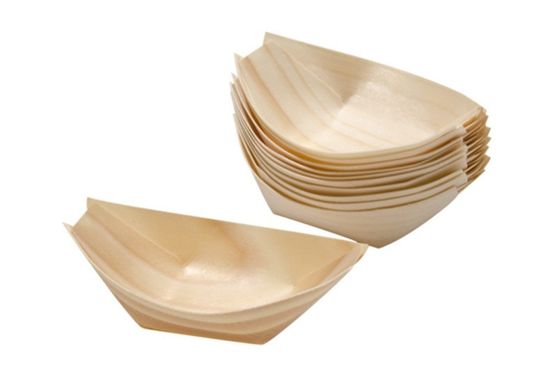 Boats Wooden 5 50's 170mm(L)X90mm(W)  (UNT)  [CSU013]