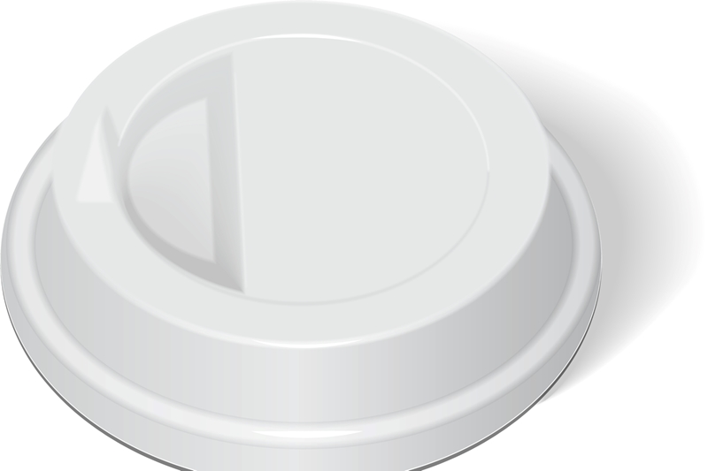 Cup Bio Kraft White Lid 250ml 50'S (UNT)  [CSU017]