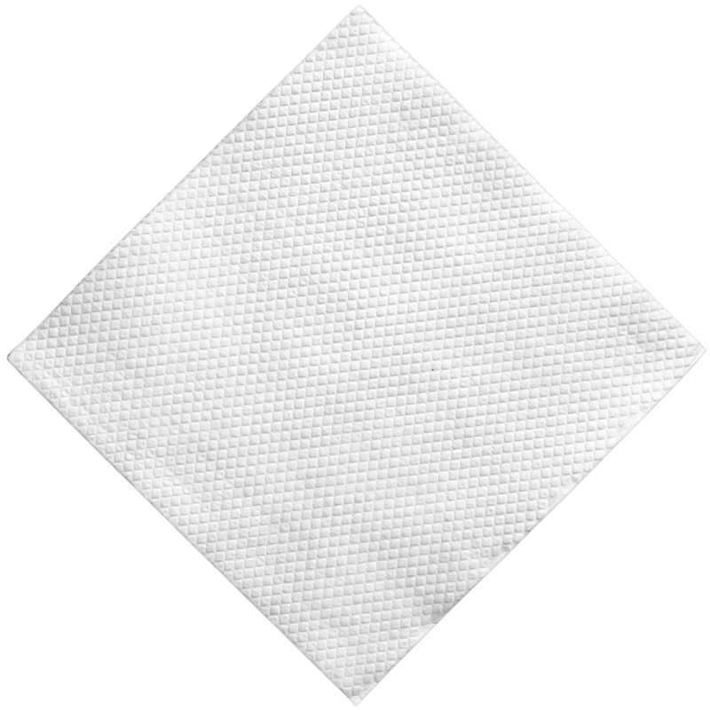 Serviettes 1 Ply 300x300mm White 1000's (UNT)  [CSU025]