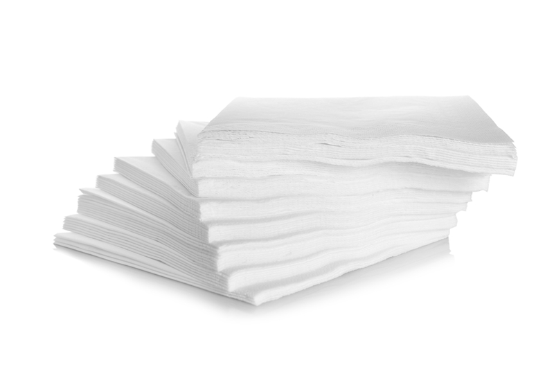 Serviettes 2 Ply 330x330mm White 1000's (UNT)  [CSU026]