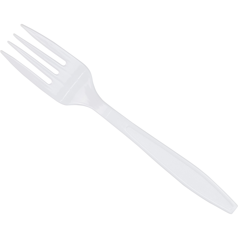 Cutlery Plastic Fork 250's (UNT)  [CSU034]