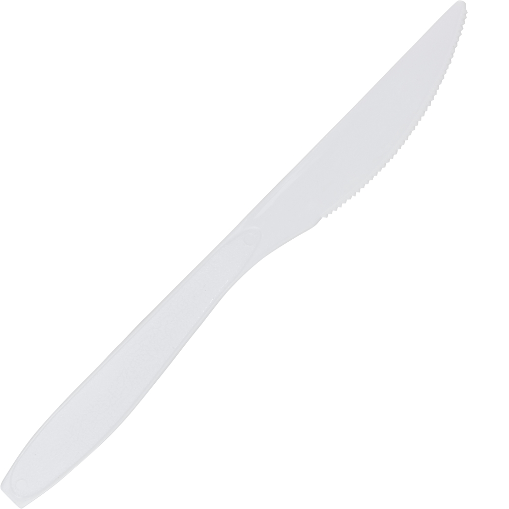 Cutlery Plastic Knife 250's (UNT)  [CSU035]
