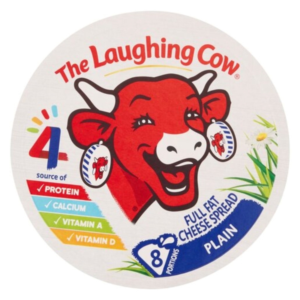Laughing Cow Plain 8x15gr  (UNT)  [DAI017]