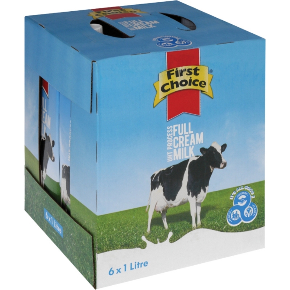 Milk Long Life Full Cream FC 6x1lt (CAS)  [DAI047]