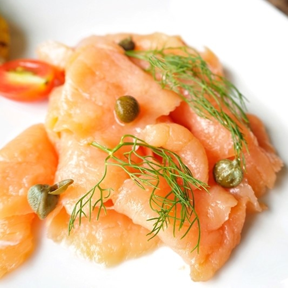 Salmon Smoked Off Cuts 500gr (UNT)  [FIS060]