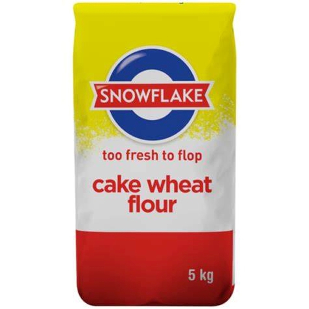 Flour Cake Snow Flake 5kg (UNT)  [GRO010]