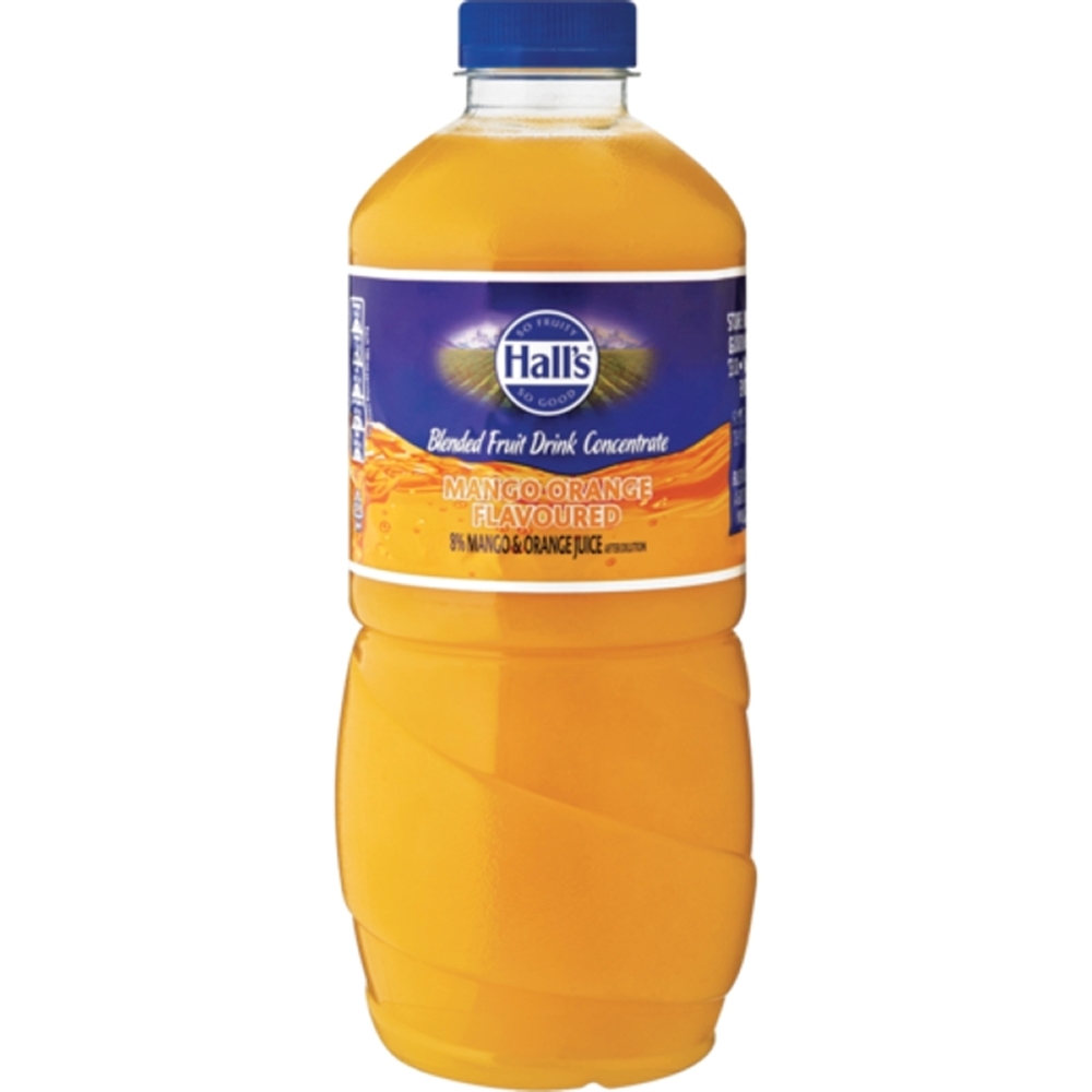 Concentrate Mango Orange T&F Halls 1.25lt (UNT)  [GRO023]