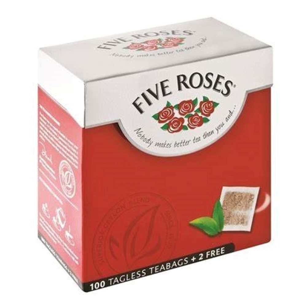 Tea Five Roses Tagless 102's (UNT)  [GRO037]