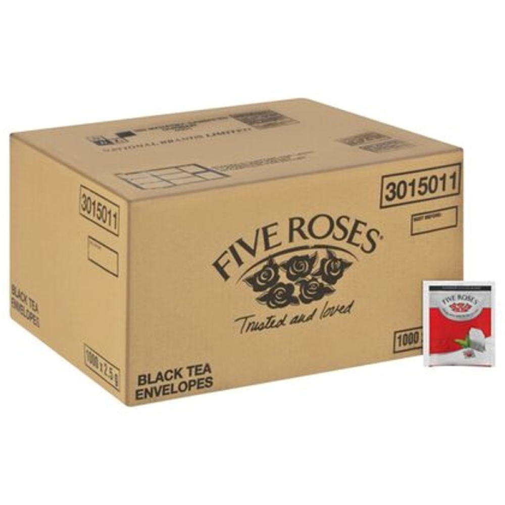 Tea Five Roses Black Envelope 200's (CAS)  [GRO038]