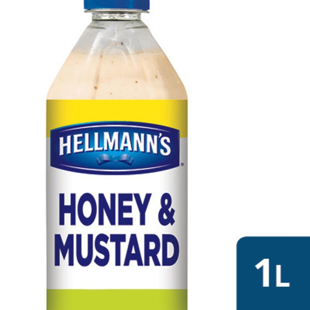 Dressing Honey Mustard Hellmann's 1lt (UNT)  [GRO076]