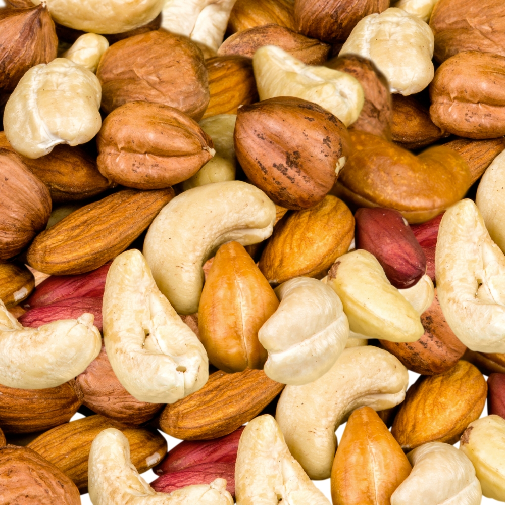 Nuts Mixed Raw 1kg (UNT)  [GRO090]