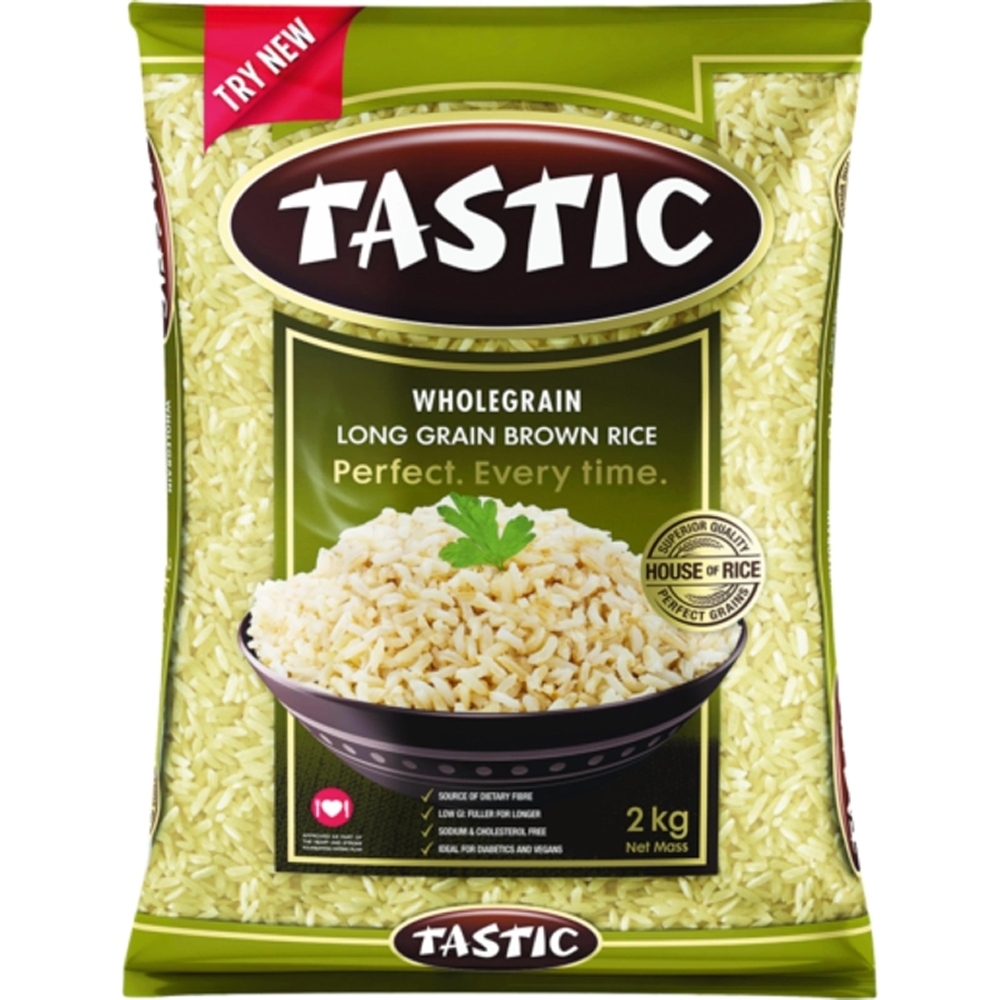 Rice Brown Tastic 2kg (UNT)  [GRO114]