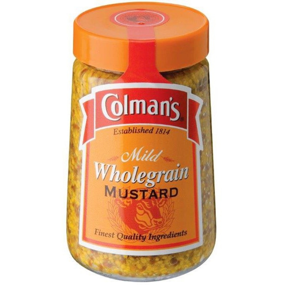 Mustard Mild Wholegrain Colman's 145gr (UNT)  [GRO131]