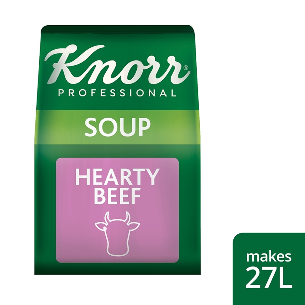 Soup Hearty Beef Knorr 1.6kg (UNT)  [GRO147]