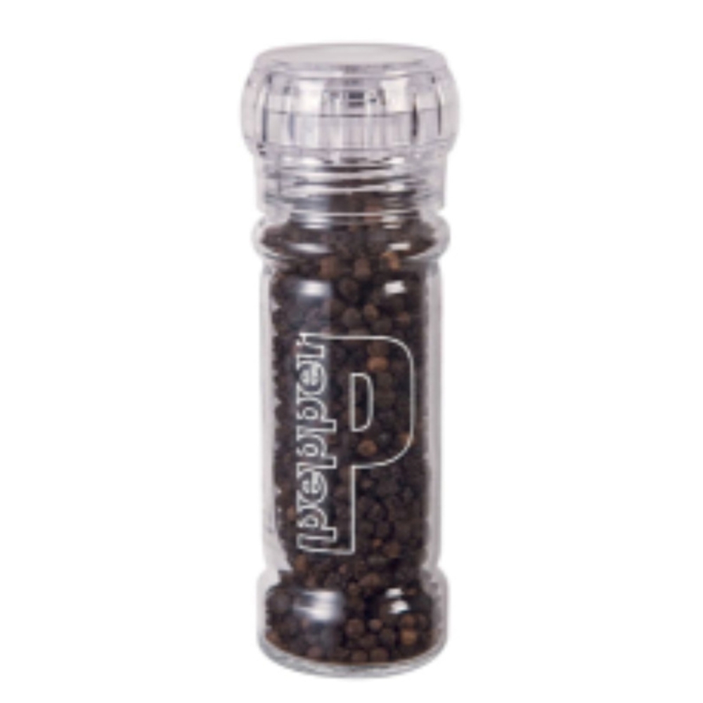 Pepper Black Grinder Glass 50gr (UNT)  [GRO156]