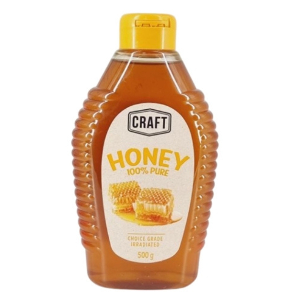 Honey 100% 500gr (UNT)  [GRO182]