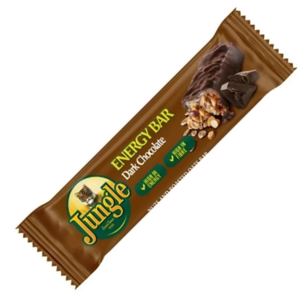 Energy Jungle Bar Dark Choc 30x40gr (CAS)  [GRO203]