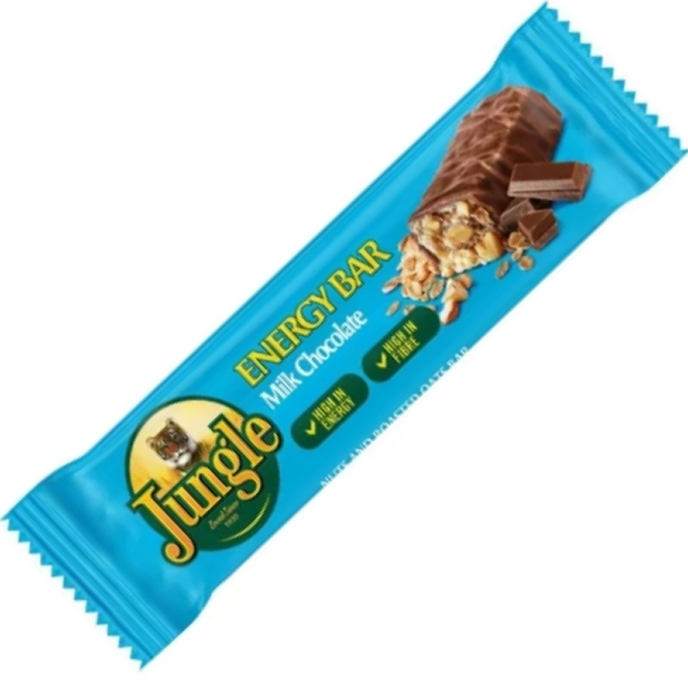 Energy Jungle Bar Milk Choc 30x40gr (CAS)  [GRO204]