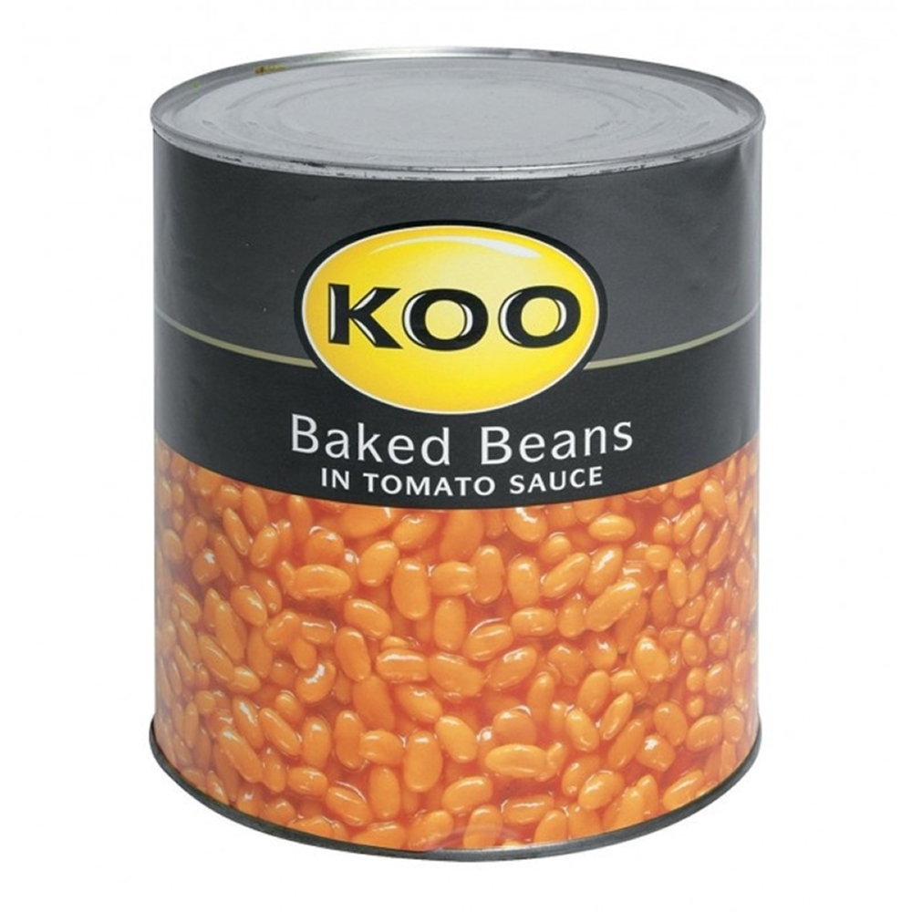 Beans Baked In Tomato Sauce Koo 3.06Kg (UNT)  [GRO214]