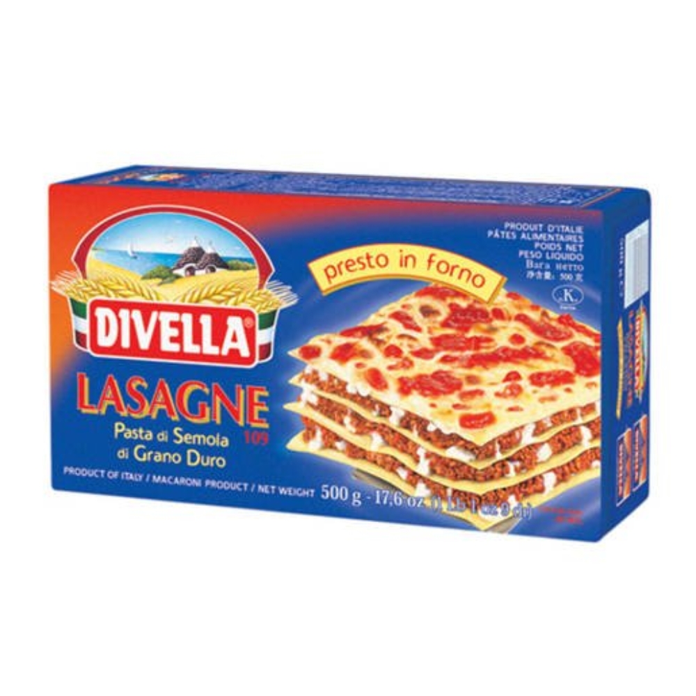 Pasta Lasagna no 109 500gr Divella (UNT)  [GRO265]