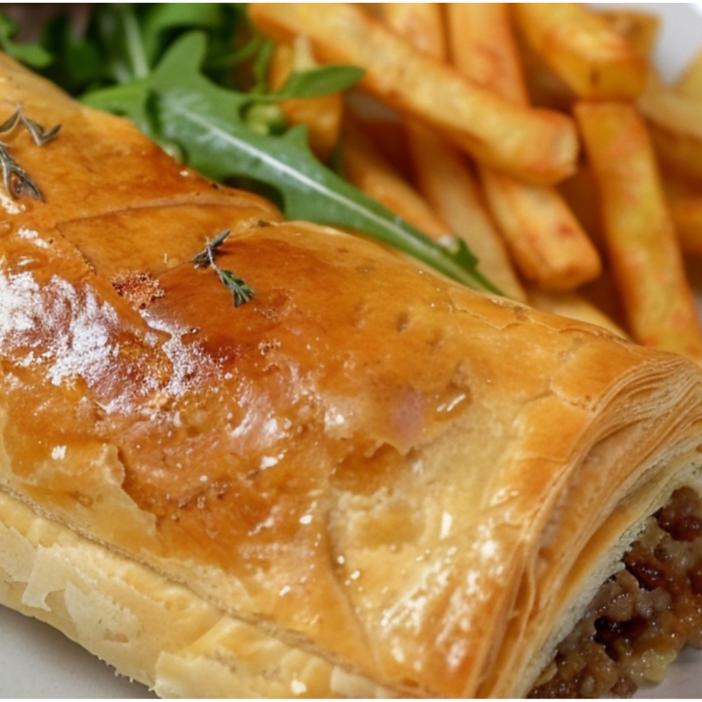 Pies Sausage Rolls Beef Large Pie/More 24x200gr (CAS)  [PAS017]