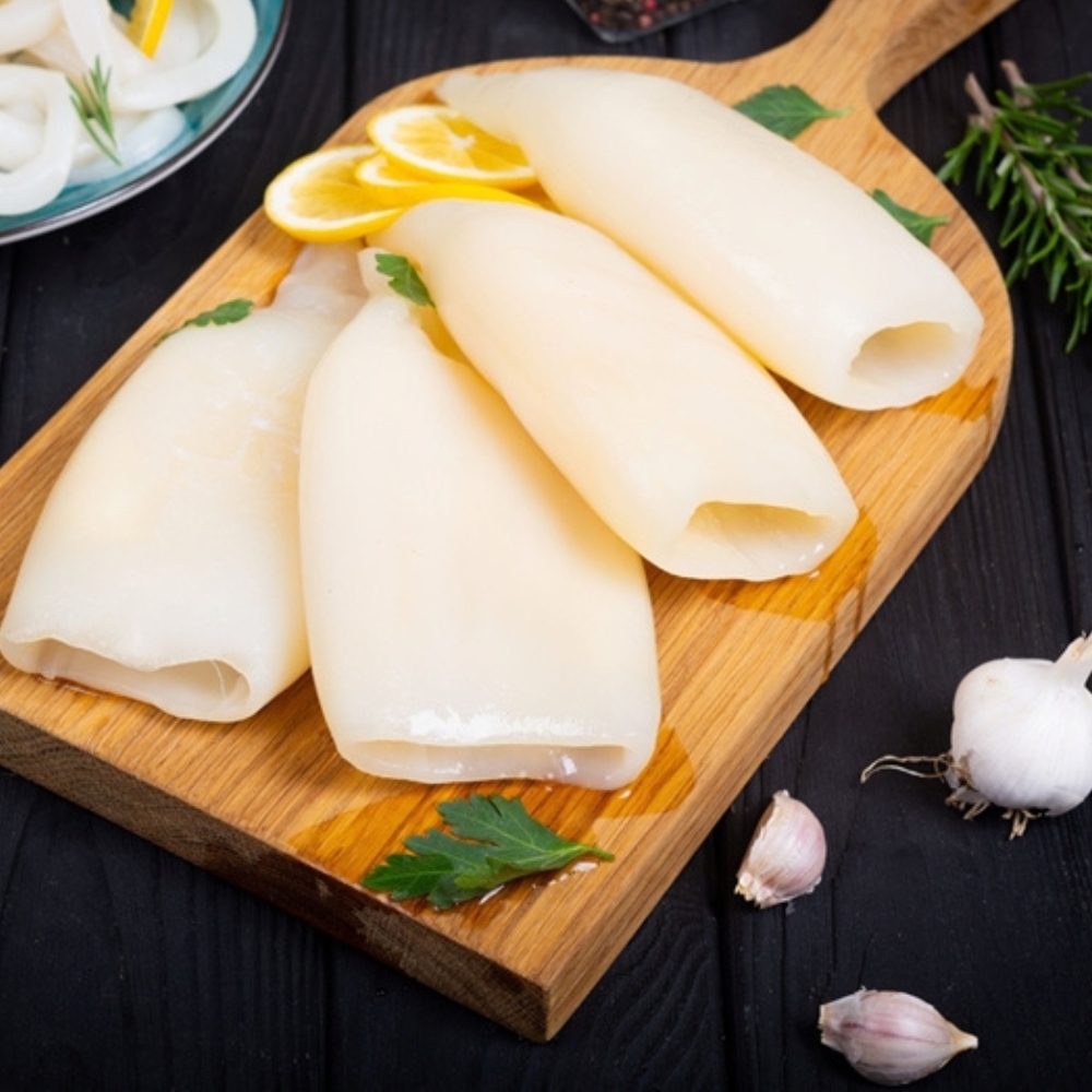 Calamari Tubes Illex 4kg (CAS)  [SEA012]