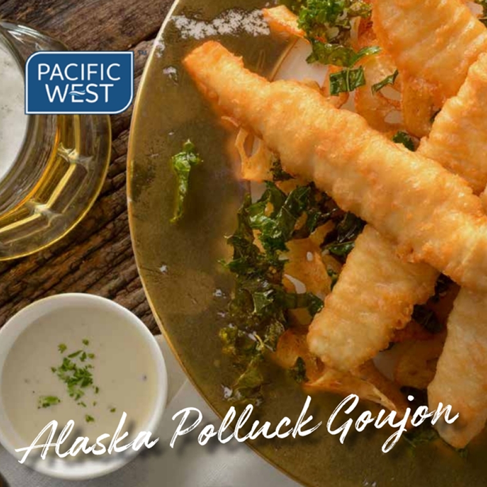 Pw Alaska Pollock Goujons 1Kg (KG)  [SEA047]