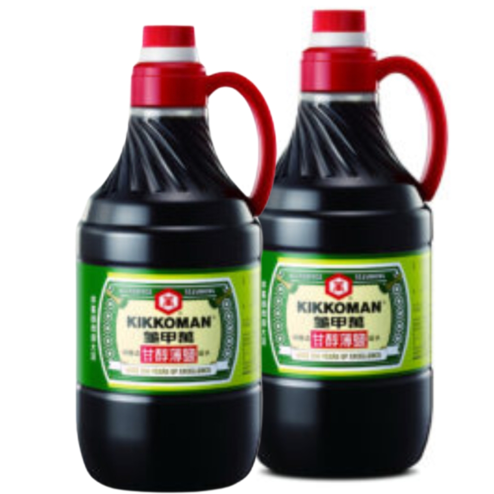 Soya Kikkoman Green Less Salt Taiwan 1.6lt (UNT)  [SUS011]