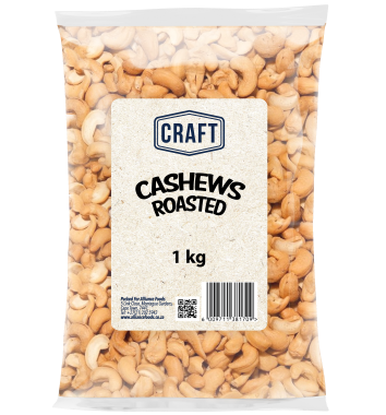 CASHEW WHOLE ROASTED AND SALTED 1KG