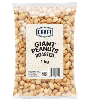 PEANUTS GIANT ROASTED SALT BLANCHED 1KG