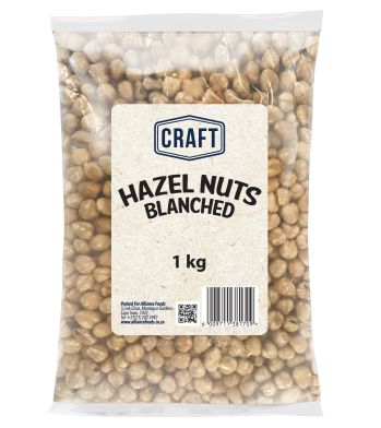 HAZEL NUT BLANCHED RAW 1KG 