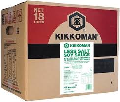 SOYA SAUCE KIKKOMAN 500ML LESS SALT
