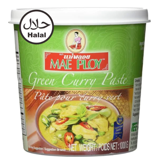 CURRY PASTE GREEN 1KG 