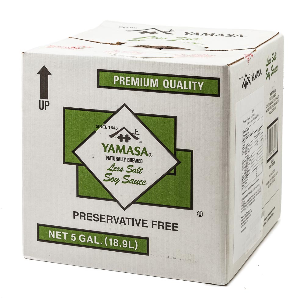 SOY SAUCE - LESS SALT 18L (YAMASA)