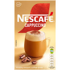 COFFEE NESCAFE CAPPUCCINO STICKS 10 S