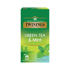 TEA TWININGS GREEN & MINT (25 S)