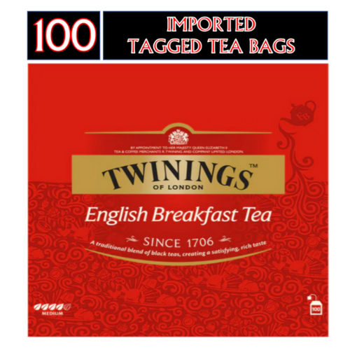 TEA TWININGS ENGLISH BREAKFAST (100S)