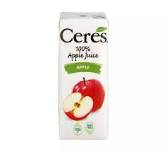 FRUIT JUICE CERES 200ML APPLE (24 S)
