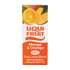FRUIT JUICE ORANGE 100% D/F 4X 6X200ML
