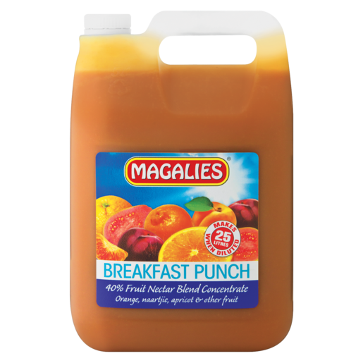 MAGALIES CONCENTRATE BREAKFAST PUNCH 40% 5L