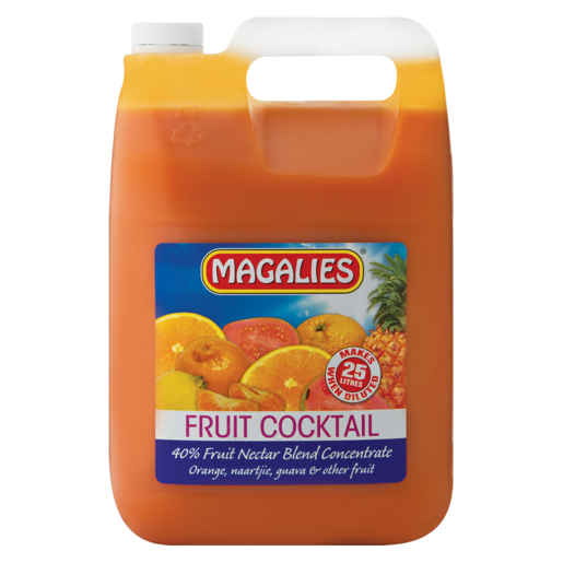 MAGALIES CONCENTRATE FRUIT COCKTAIL 40% 5L