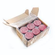 BURGER BEEF PATTY I&J 600GR (6X100G)