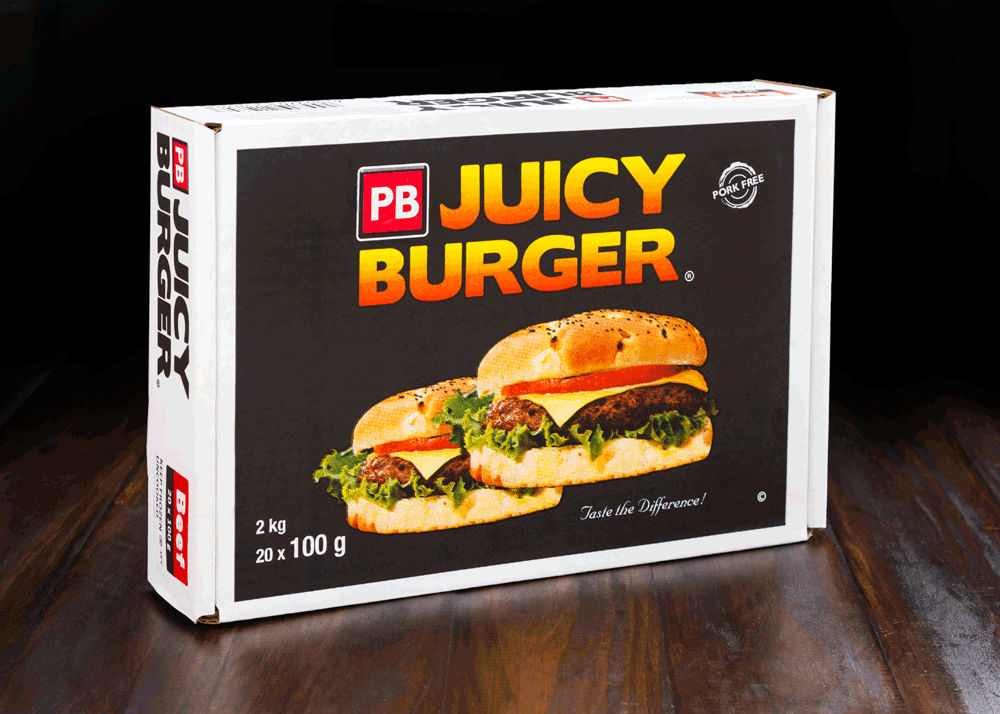 BURGER ROLLS WHITE 100G (36/BOX)