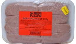 SAUSAGES BEEF FREYS 4.5KG BOX 