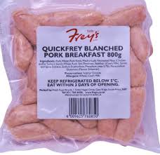 SAUSAGES PORK COCKTAIL FREYS 4.8KG BOX
