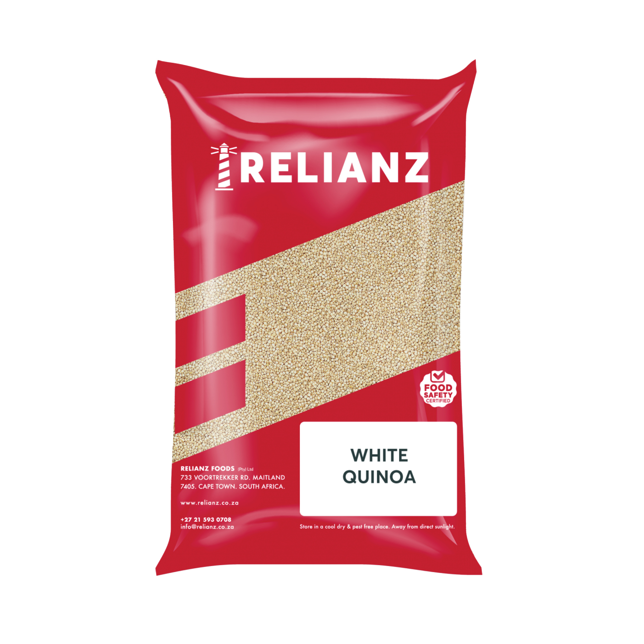 QUINOA WHITE NATURAL 1KG 
