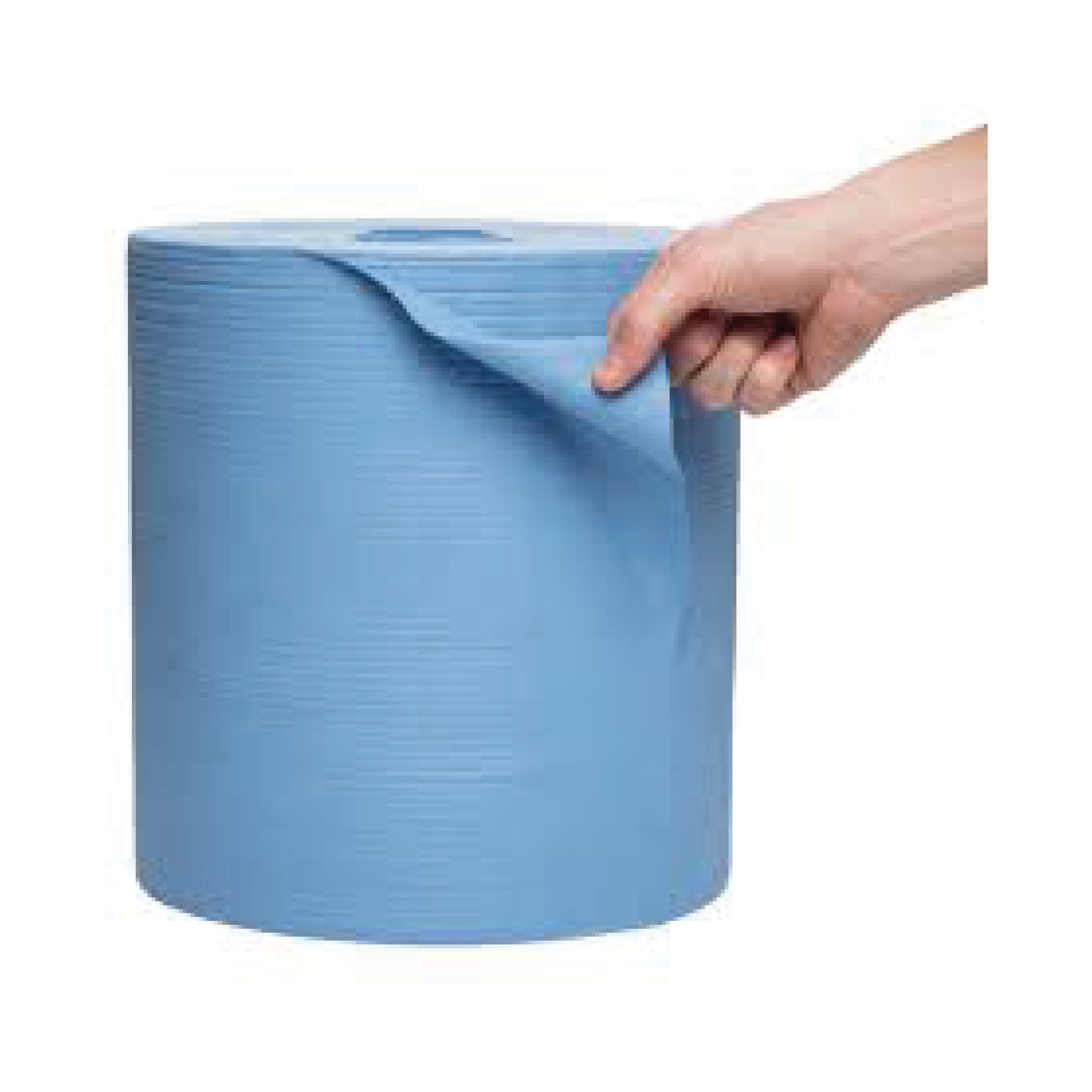 PERFORATED WIPES ON A ROLL BLUE/GREEN (90607)