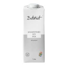 MILK SOY UNSWEETENED 1L (BUTTANUTT)
