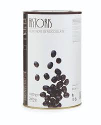 OLIVES BLACK PITTED RISTORIS 4.1 KG